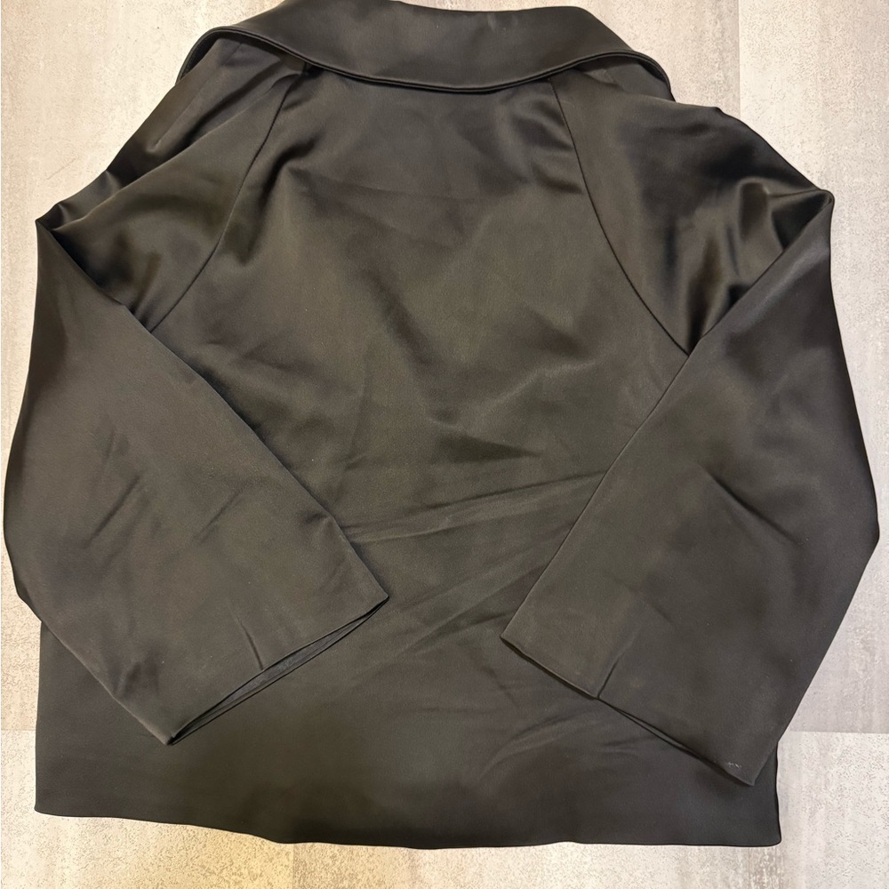 MSK Black Women's Blazer - Picture 3 of 10